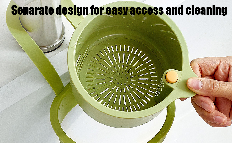 Food Fruit Vegetable Drain Shelf Sink Storage Holder