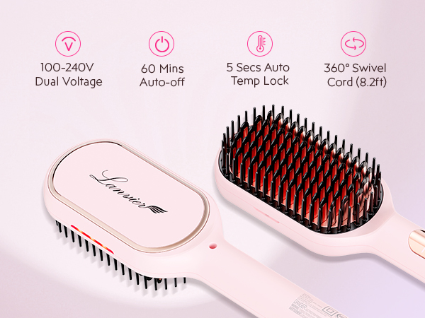 heated styling brush