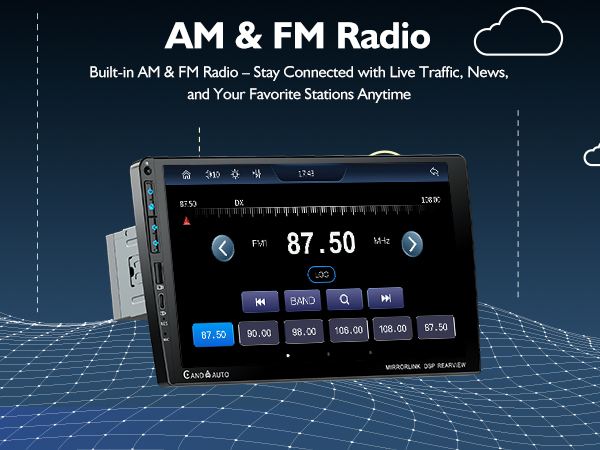 single din apple car play
