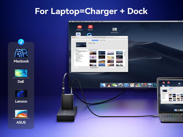 third-party switch dock