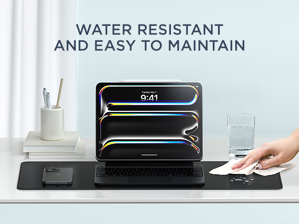 Vegan-Leather Premium Desk Mat