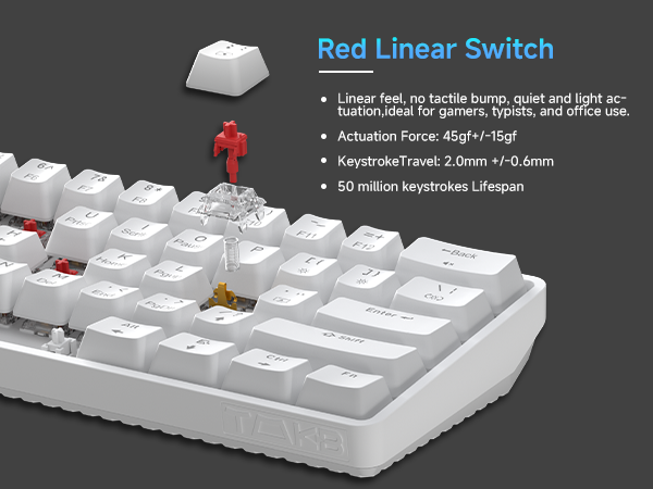 tmkb t61se red linear switch