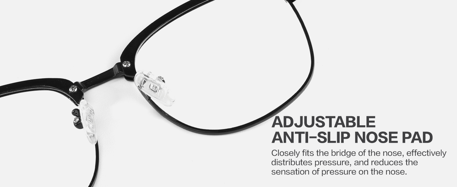 BIRCEN Blue Light Gaming Glasses: Al-Mg Metal Bluelight Blocking for Men Women Anti Eyestrain