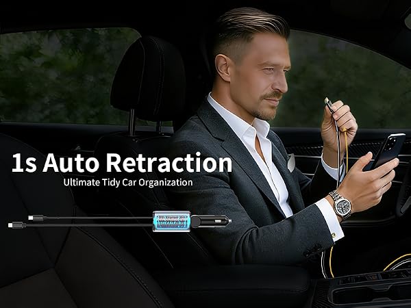 1s Auto Retractable, No More Clutter