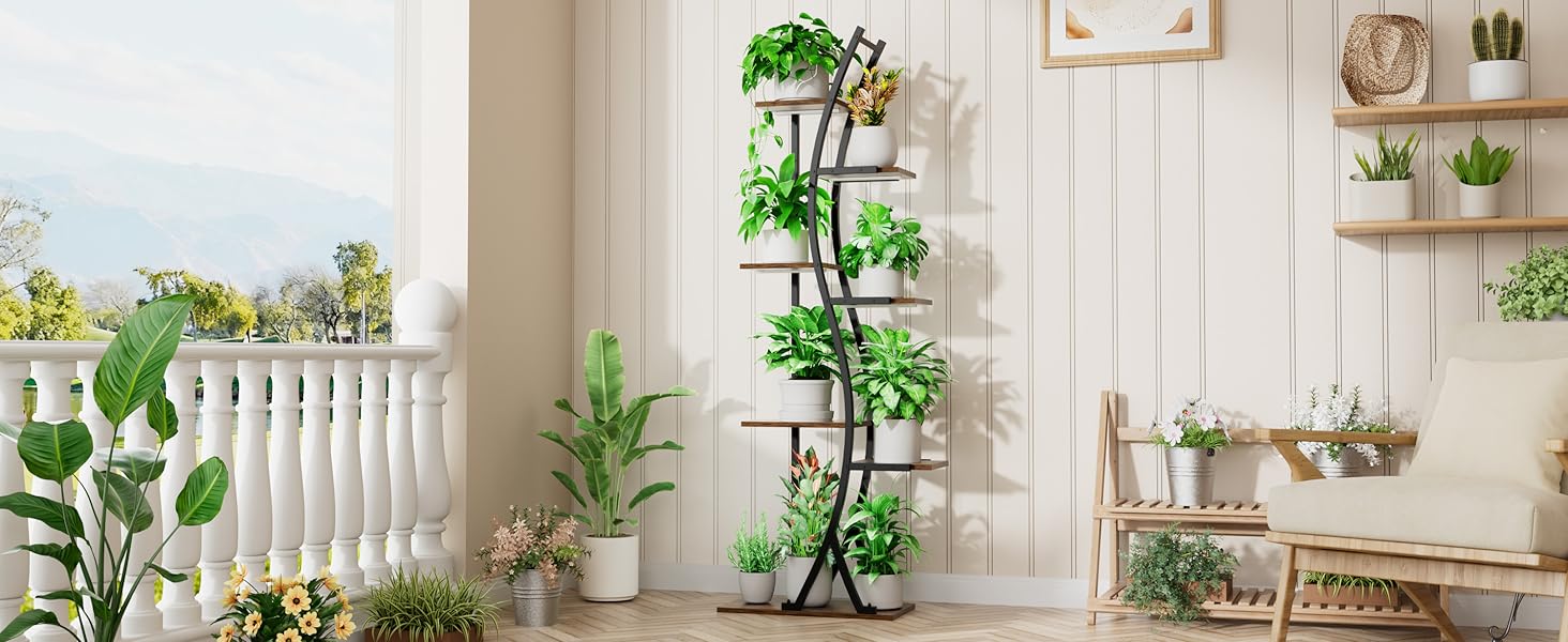 corner plant stand
