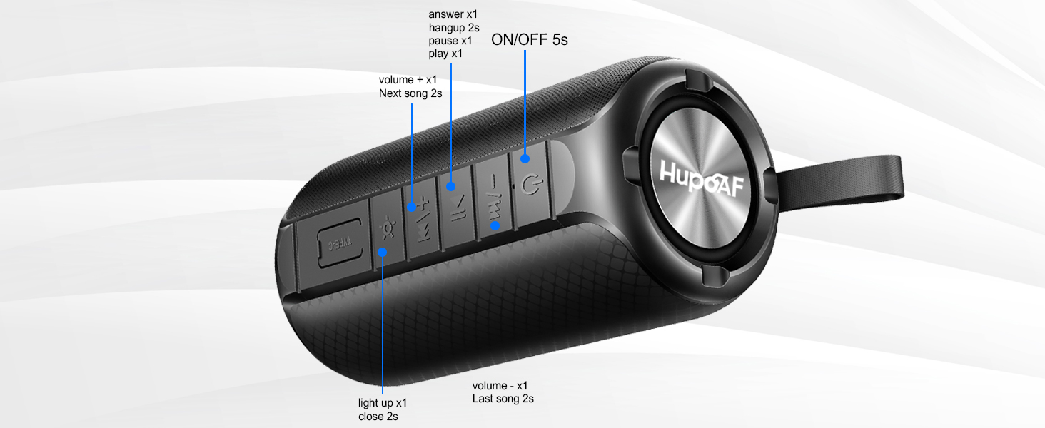 Multiple views of a black tactical flashlight or torch device showing different angles and features.