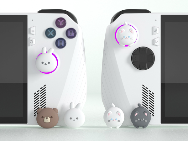 PlayVital Cute Thumb Grip Caps for ROG Ally