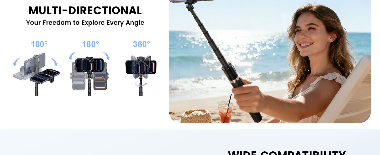 MULTI-DIRECTIONAL - Your Freedom to Explore Every Angle