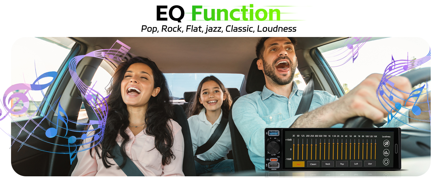 Single Din Car Stereo