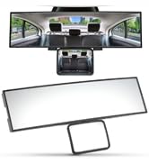 JOYTUTUS Car Rear View Mirror with Baby Mirror
