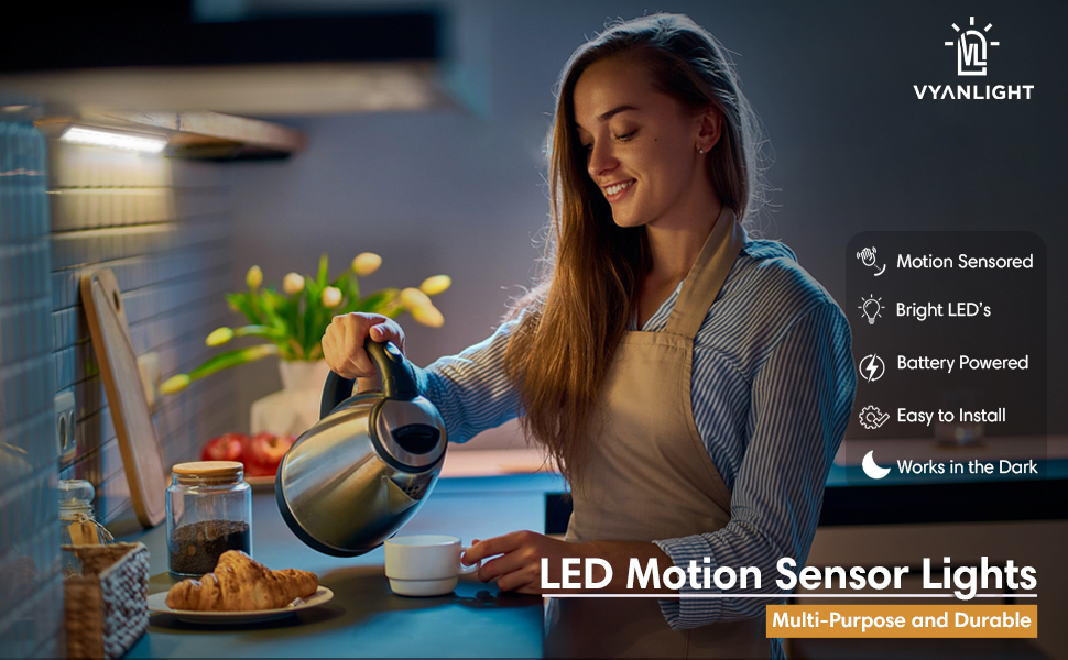 Homelife led bars motion sensor lights