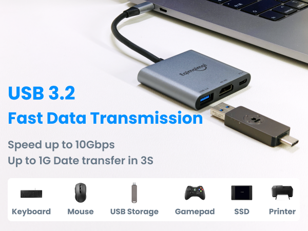 usbc to hdmi adapter 4k 60hz-a+1-33-600