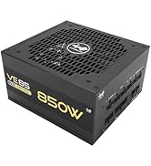 InWin VE85, 850 Watts Gaming PC Power Supply, ATX 3.0/PCI-E 5.0 True 600W 12VHPWR Connector, NVID...