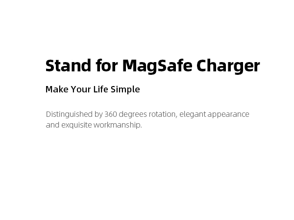 Stand for MagSafe Charger