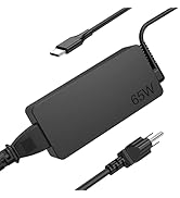 65W 45W USB C Laptop Charger fit for Lenovo ThinkPad Yoga Chromebook 65W Laptop AC Adapter Power ...