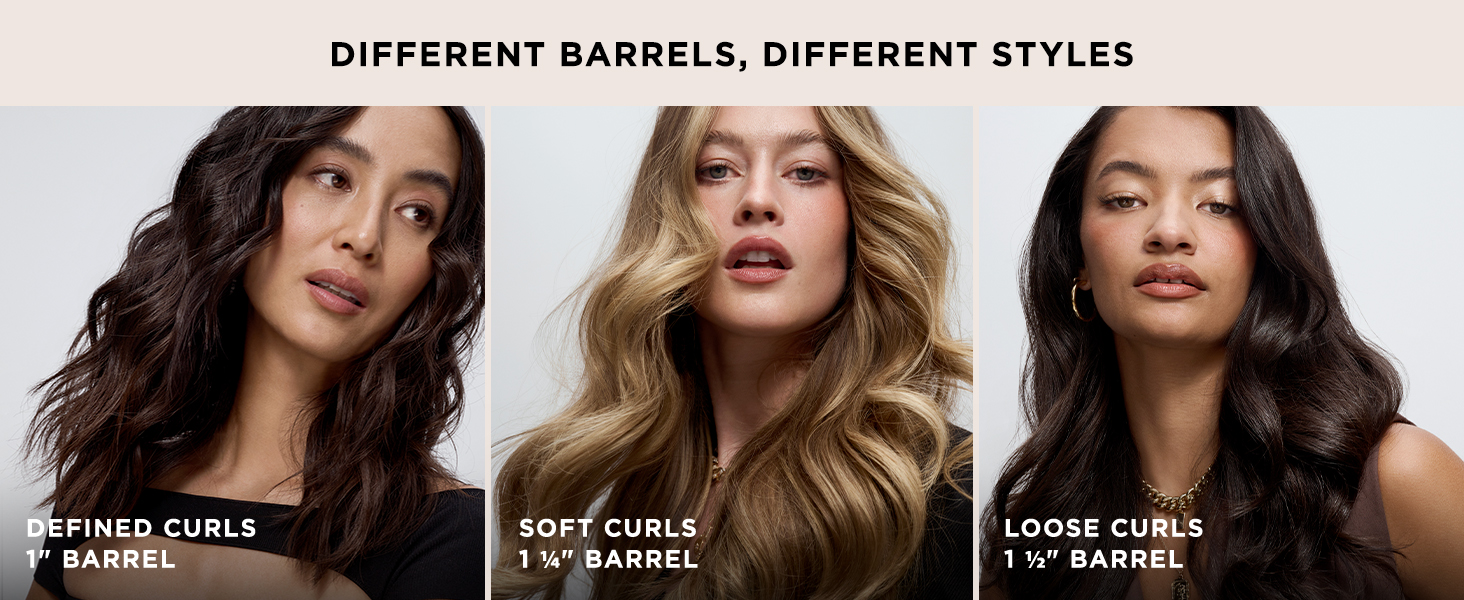 Different barrels, different styles.