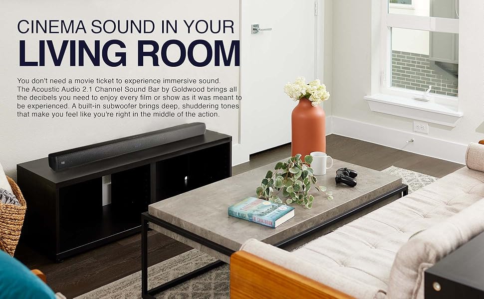 Cinema sound in your living room