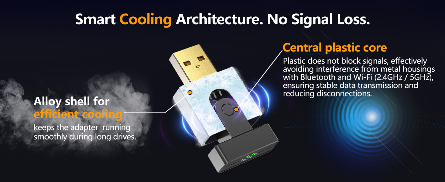 wireless android auto car adapter