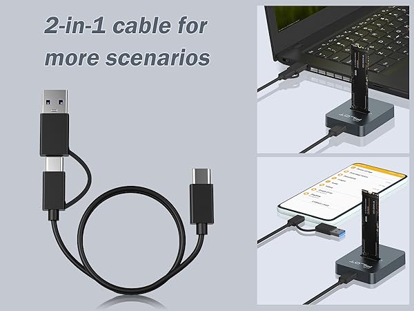 M.2 SSD Docking Staiton