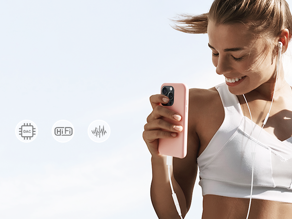 USB-C to 3.5mm Audio Headphone Adapter