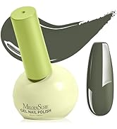 MelodySusie Sweet-Scented Plant-Based Gel Nail Polish, Unique 16.5ml Tilt-and-Stand Bottle for Ea...