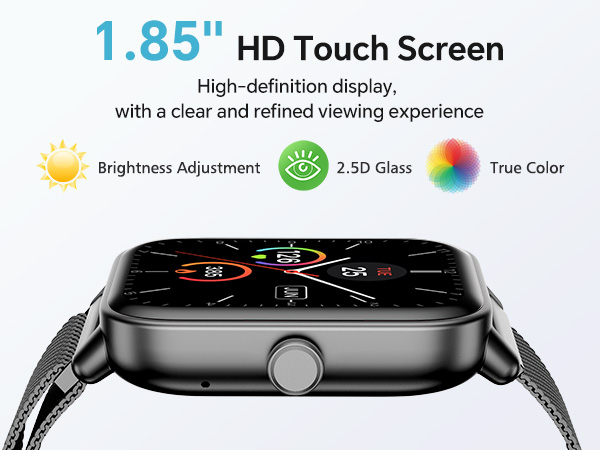 1.85" smart watch for women and men