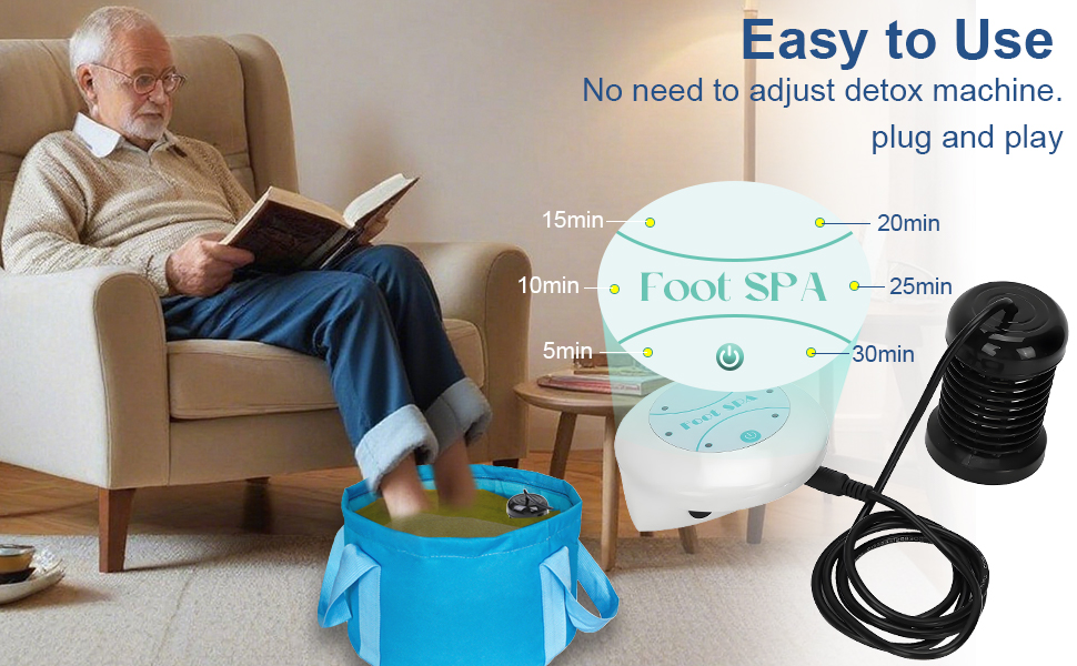 Ionic Detox Foot Bath SPA Machine