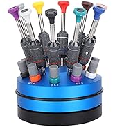 YUYTE Screwdriver Sets, Screwdriver Set With Case, 10pcs Watch Glasses Repairing Tool Screwdriver...