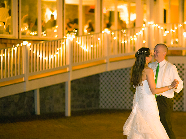 warm white inviting ambience party hanging string lights