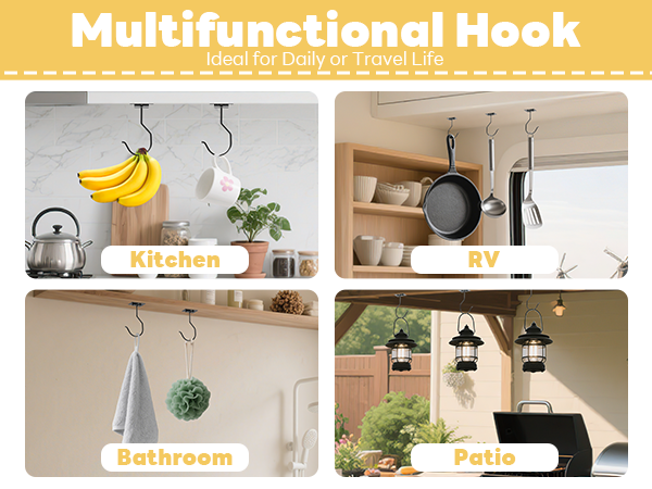 Banana Hook Under Cabinet