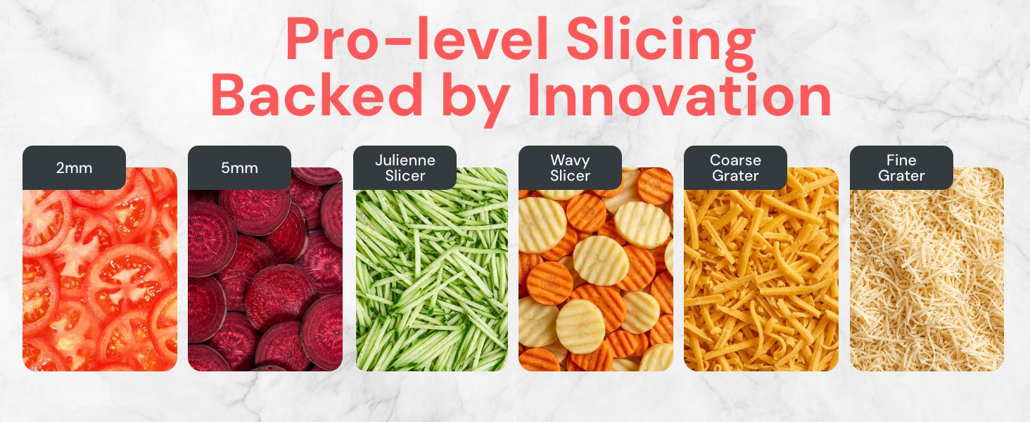 Pro level slicing with Fullstar 6 in 1 Mandoline Slicer