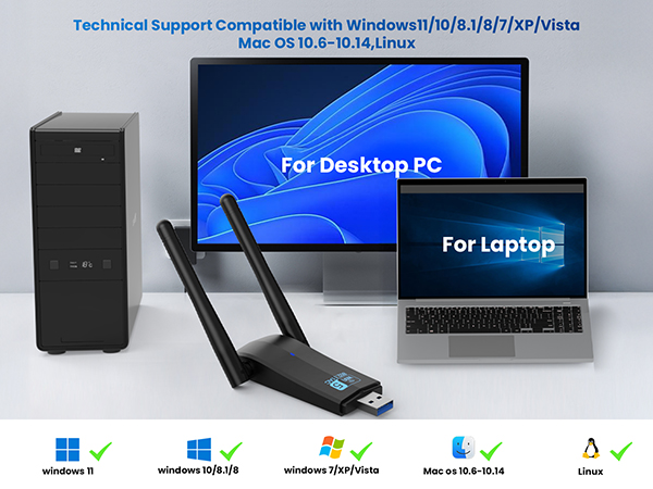 Supports Windows11/10/8/7/Vista/XP,Mac OS 10.6-10.14