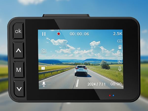 2.5k car camera