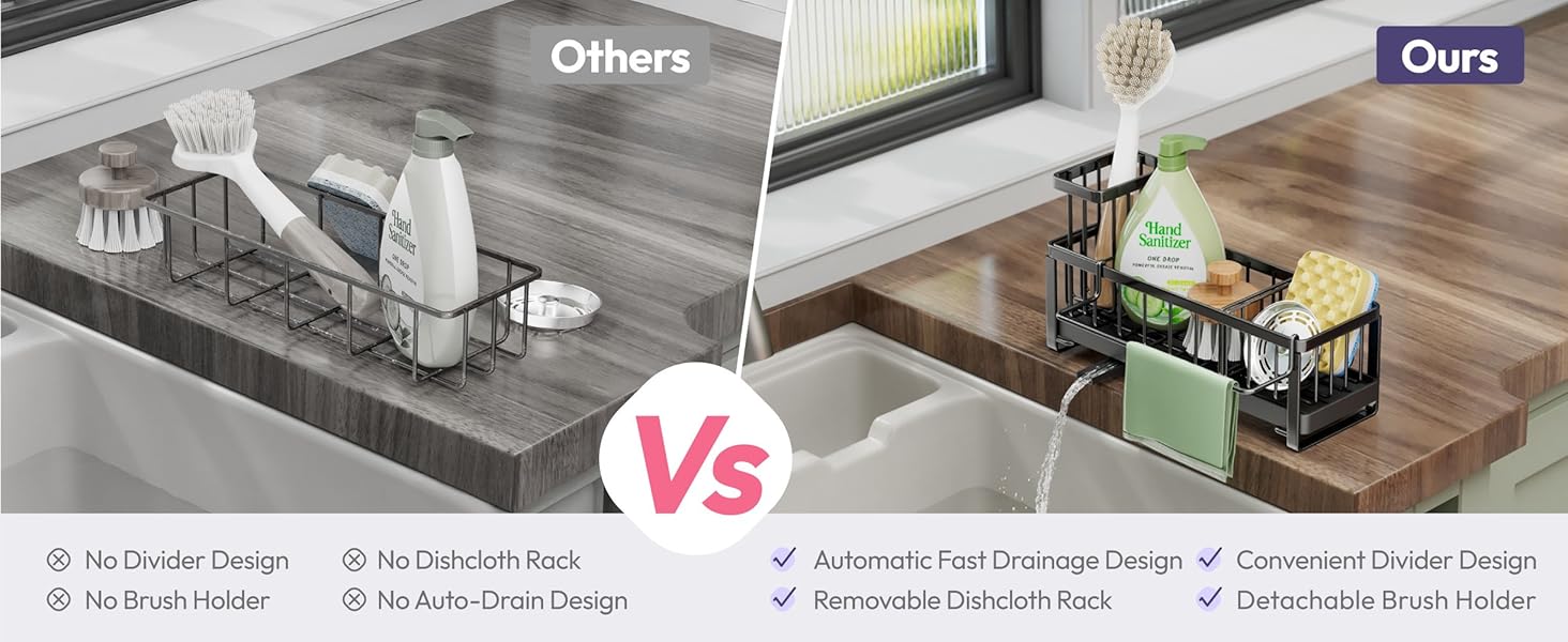 kitchen sink organizer