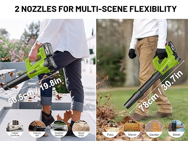 battery operated leaf blower