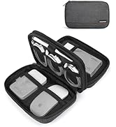 BAGSMART Electronic Organizer Travel Case, Travel Cord Organizer Travel Cable Organizer Bag, Char...