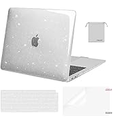 MOSISO Compatible with MacBook Air 13 inch Case 2022 2021 2020 2019 2018 Release A2337 M1 A2179 A...