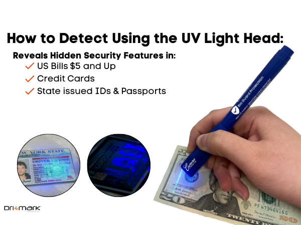 Counterfeit Pen UV Detection
