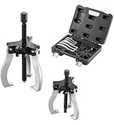 VEVOR Gear Puller Set, 3" and 7" Puller Kit, 3 Jaw Gear Bearing Flywheel Pulley Removal Tool, 2 o...