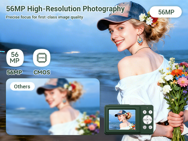 56MP digital camera HD camera for teens