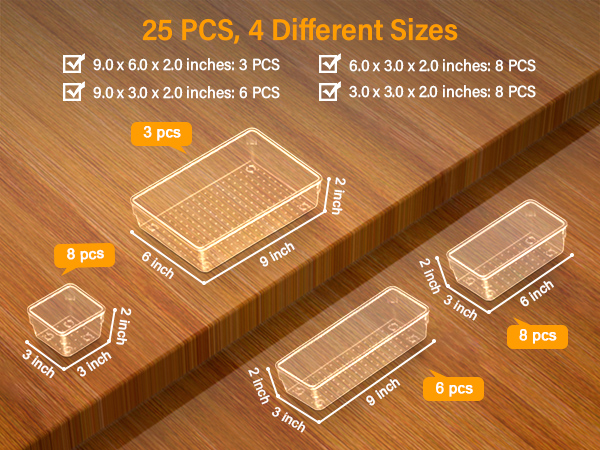 4 drawer storage organizer