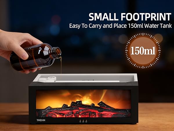 Fireplace humidifier