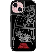 CASETiFY Mirror iPhone 15 Case [Star Wars Co-Lab / 4.9ft Drop Protection/Magsafe] - Death Star - ...
