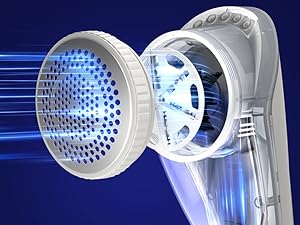 MR.SIGA rechargeable lint remover for clothes, fabric lint remover, travel lint remover