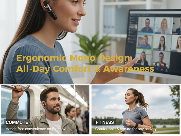 Bluetooth Earpiece Headset 
