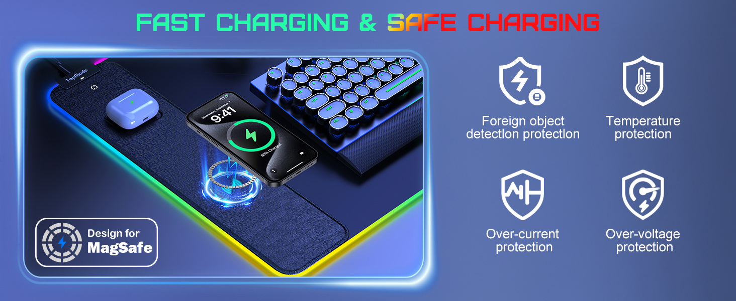 15W Fast wireless charging