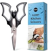 OTOTO Elizabat Kitchen Scissors - Halloween Goth Cute Bat Kitchen Shears, Gothic Scissors Utensil...