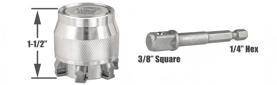 Adjustable Universal Socket Wrench