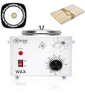 Single Wax Warmer Professional Electric Wax Heater Machine for Hair Removal, Large Wax Pot Paraff...
