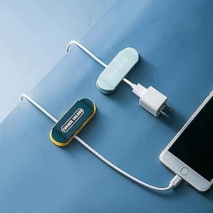 4 pieces Clamp Cable Plugs Organizer